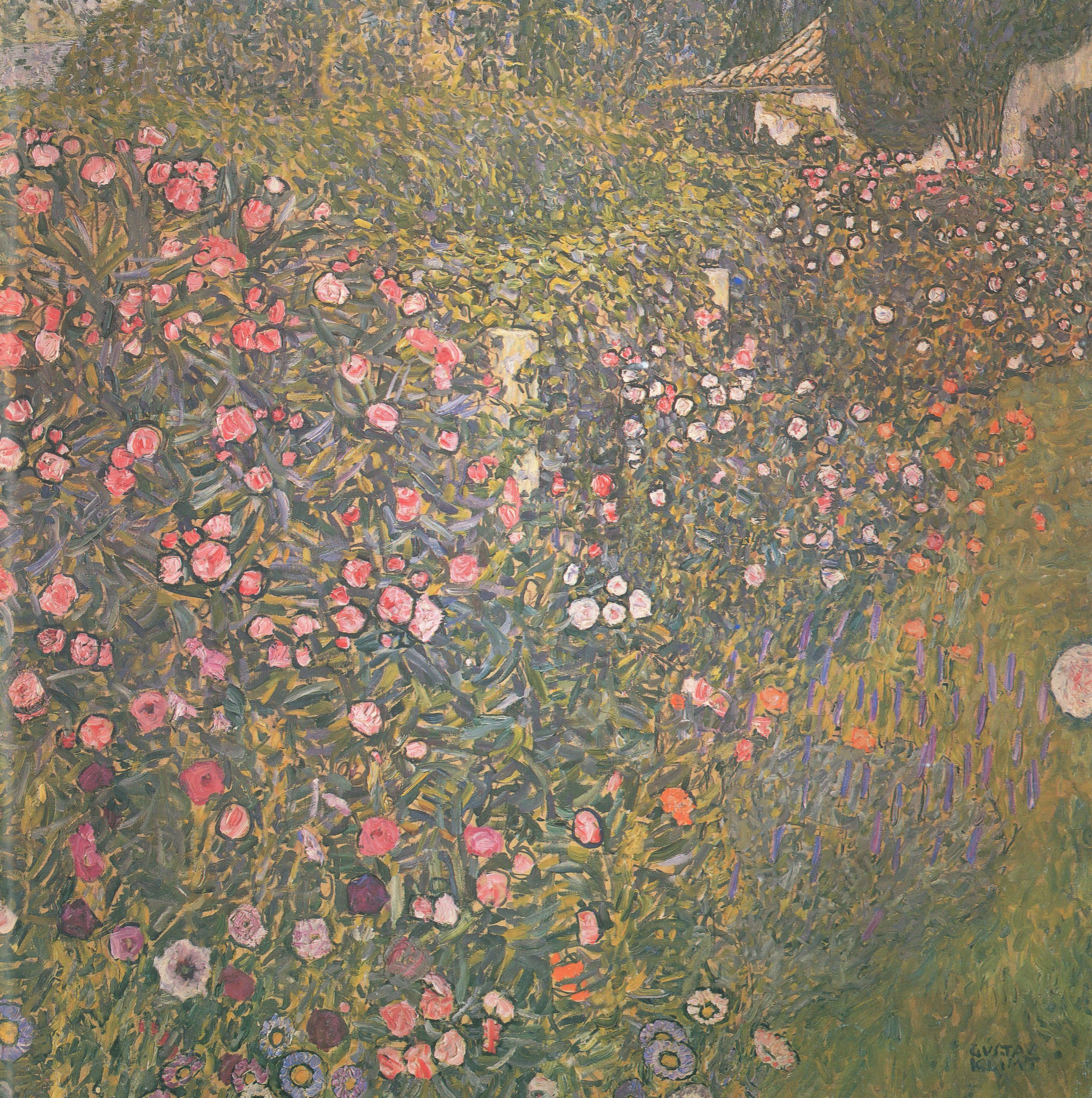 Gustav Klimt - Italian horticultural landscape 1913